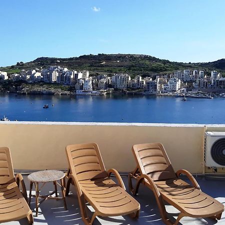 Bayview 2 Bedroom Seaview Apartment With Large Terrace With Panoramic Views - By Getawaysmalta St. Paul's Bay Bagian luar foto