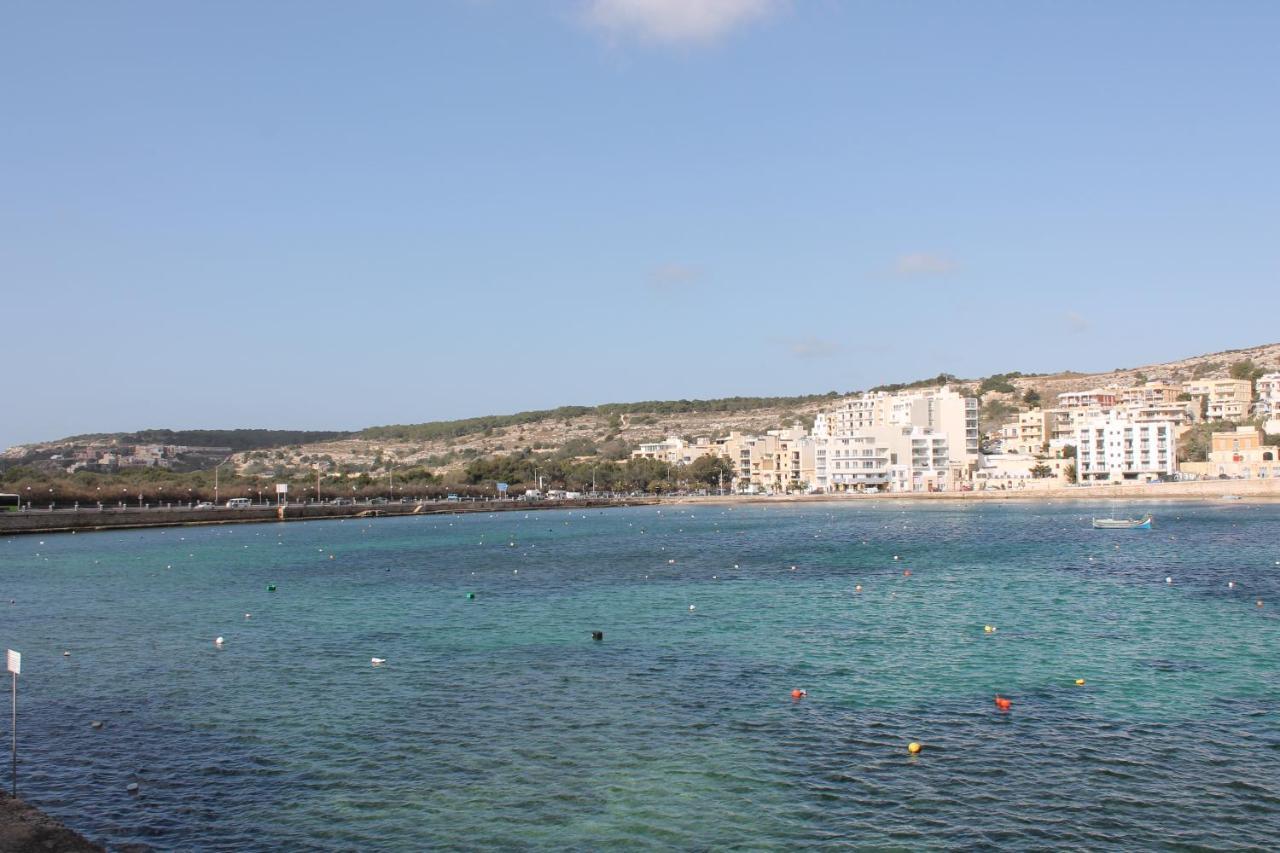 Bayview 2 Bedroom Seaview Apartment With Large Terrace With Panoramic Views - By Getawaysmalta St. Paul's Bay Bagian luar foto